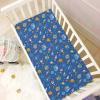 Baby Crib Sheet Cute Cartoon Space Crib Mattress for Boys and Girls Playard Sheet Soft Breathable Fitted Baby Mattress Cover 52x28in view 2