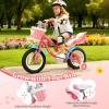 COSTWAY Girls Bike, Kids Bicycle, 12 Inch view 2