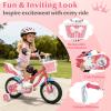 COSTWAY Girls Bike, Kids Bicycle, 12 Inch view 4