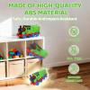 Launch Train with Folding Garage and Three Small Cars, Suitable for 3+ view 3