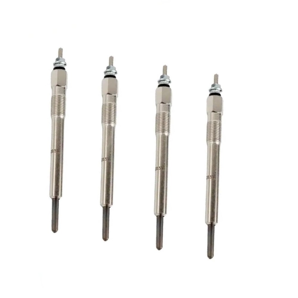 Plug Glow Compatible with Isuzu for 4BD2 6BD1 for NPR NQR W3 W4 3.9L 1992 1993 1994 1995 1996 1997 1998 1000189 4pc Engine Glow Plug