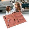 Wooden Baseball Dice Board Game, Fun Baseball Battle Table Game with Dice and Marbles, Realistic Baseball Simulator for Kids Adults Family Party Holiday Gatherings, Solid Wood Mate view 2