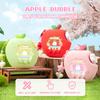 BUBBLELOGUS Apple Case for Tamagotchi Paradise, 4-iaradisen-1 Shockproof Silicone Protective Cover Kit with Faceplate, Flower Dial Cap & Charm, Kawaii Accessories for Girls & Adults (Pink) view 2