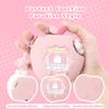 BUBBLELOGUS Apple Case for Tamagotchi Paradise, 4-iaradisen-1 Shockproof Silicone Protective Cover Kit with Faceplate, Flower Dial Cap & Charm, Kawaii Accessories for Girls & Adults (Pink) view 3
