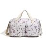 Lovely Cartoon Mom Bag Quilted Pattern Accent Travel Hand Lining for Outings and Overnight Trip Well Organized, A view 4