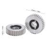 3Pcs E Bike Motor Gear, 36 Teeth E Wheel Hub Motor Planetary Gears Alloy Steel EBike Replacement Parts Motor Gear Clutch Kit with 8mm Bearing Compatible with 500W-750W Motor view 2