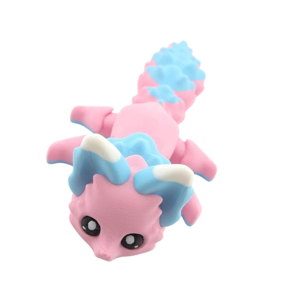 3 Dimensions Printed Foxes 3 Dimension Printed Animals Fidgets Toy for Stress Relief Desktop Pet Decors Statues Realistic Hairless Figurines Statues