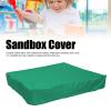 Weatherproof Outdoor Sandbox Cover, Square Sand Pit Canopy with Drawstring, Sturdy Oxford Fabric, Sun Ray & Tear Defiant, Kids Play Pool Protective Cover (120X120cm) view 2