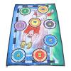 2 in 1 Soccer Ball Game Set with 2 Balls, Indoor Outdoor Soccer Target Goal Game, Soft Fabric Toss Soccer Toy for Kids, Hand Eye Coordination Motor Skills Training Mat for Backyard view 4