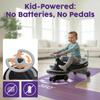Hurtle Swing Ride On Car, Wiggle Car Toy for Kids, No Pedals, Batteries or Gears, Safe Toddler Ride On Toy with Twist & Go Motion, for Indoor & Outdoor Use, Suitable for Kids Above 2 Years, Black view 2