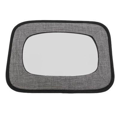 Dioche Car Seat Mirror Baby Car Seat Rearview Mirror - Safe Observation of Baby, Double Strap Fixing Design, Durable Acrylic + Fabric, Suitable for All, Lightweight and