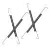 4Pcs Exhaust Pipe Spring for HSP 94081/94083/94085/94086/94087/94088, RC Metal Exhaust Pipe Spring, 100mm High Hardness Corrosion Resistance Springs, Replacement for 1/8 RC Nitro C view 2