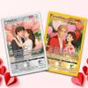 Custom Poke Card Animated Style Photo Portrait, Personalized Trading Card with Picture Text & Name Trainer or Character Card Gifts for Valentines Birthday Husband Wife, Girlfriend Boyfriend, Him Her view 2