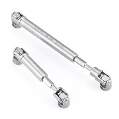 MIGHTY SCAPERS Stainless Steel Center Drive Shaft Compatible with SCX24 AXI00005 1/24 RC Crawler Car Upgrade Parts