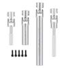 MIGHTY SCAPERS Stainless Steel Center Drive Shaft Compatible with SCX24 AXI00005 1/24 RC Crawler Car Upgrade Parts view 3