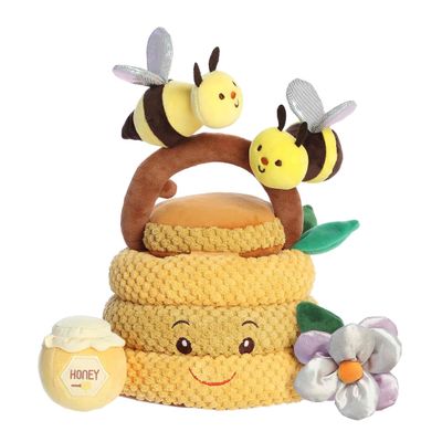 Aurora Engaging Baby Talk My Beehive Friends Baby Playset - A Fun Playset for Sensory Engagement and Play - for Babies and New Parents - Multicolor 7.5 Inches