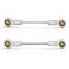 4pcs Metal Suspension Link Rods Compatible with Kyosho Z 4x4 1/18 1/24 RC Crawler Cars and Similar Models view 4