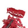 Rc Repairs Spare For Mjx 14209 14210 1/14 Aluminum Alloy Tail Wing Car Spoilers 1412A 14210 RC Car Metal Upgraded Parts Accessories(Red) view 2