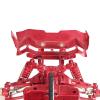 Rc Repairs Spare For Mjx 14209 14210 1/14 Aluminum Alloy Tail Wing Car Spoilers 1412A 14210 RC Car Metal Upgraded Parts Accessories(Red) view 3