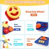 22-in-1 Baby Activity Cube,Montessori Sensory Toy Toddler 1-3, Kid Education Learning Activity Toys, Early Educational Birthday Gift for 1 2 Year Olds Boy Girl (Colorful) view 3