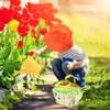 Kids Gardening Set, 11PCS Toddler Gardening Set Including Shovel, Rake, Watering Pot, Gloves, Apron, Hat, Flowerpot  Tote Bag, Kids Tools for Boys Girls view 4