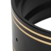 2PCS 1.9in Beadlock Wheel Rings, RC Tire Lock Ring Replacement for Axial SCX10 II 90046, Brass Beadlock Clamp Ring with Hole, Durable Anti Roll Stability Upgrade for 1/10 RC Crawle (Black) view 2