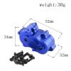 RC Spare Part Compatible with Traxxas for Slash for E-Revo for Summit 1/16 RC Car Parts Accessories Metal Gearbox Housing Case 7091 Gear Cover 7379R(Blue) view 2