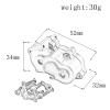 RC Spare Part Compatible with Traxxas for Slash for E-Revo for Summit 1/16 RC Car Parts Accessories Metal Gearbox Housing Case 7091 Gear Cover 7379R(Blue) view 3