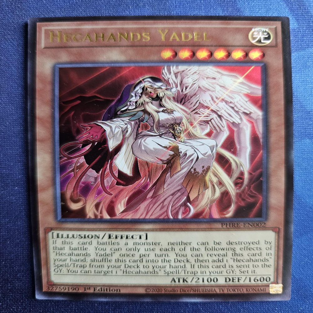 Hecahands Yadel - PHRE-EN002 - Ultra Rare - 1st Edition