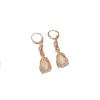 Cat's Eye Water Drop Earrings and Earrings view 1