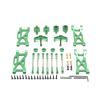 RC Connecting Rod Parts For WLtoys 104001 104002 1/10 Metal Upgrade Tie Rod Steering Cup For Swing Arm 7 Piece Set RC Car Parts Accessories(Green) view 1