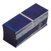 Mini Solar Cells 100 Pack, 52mm x 19mm Polycrystalline Silicon Solar Panels, 0.5V Solar Cell Unit for DIY Solar Panel Kit, Crafts and Models, Blue view 3