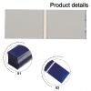Mini Solar Cells 100 Pack, 52mm x 19mm Polycrystalline Silicon Solar Panels, 0.5V Solar Cell Unit for DIY Solar Panel Kit, Crafts and Models, Blue view 4