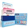 ADHD Coping Skills Cards - 165 ADHD Executive Functioning Strategy Cards Mental Health Therapy Tools for Kids, Teens & Adults view 1