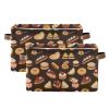 CWUPZAY Bakery Patisserie Storage Basket Canvas Fabric Collapsible Storage Bins Box Organizer Waterproof for Home Bedrooms 1 Pack view 2