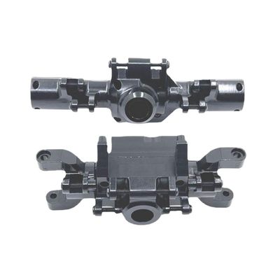Metal Upgrading CNC Process Front and Rear Axle Housing Compatible with 1/10 ZP1001 ZP1002 ZP1003 ZP1004 RC Car(Black)