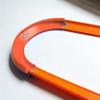 90 Degree Banked Turn Combo Pack of 4 for Hot Wheels Compatible Track Set,Combined into 180 Degrees (Orange) view 2