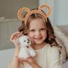 AwnsIMfreien Animal Ears, Bear Ears Headband, 4PCS Cute Furry Animal Headband, Fashion Hair Accessories for Adults & Kids Makeup Washing Face Cosplay Party Decor view 3