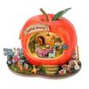 CUTEROOM Dollhouse Kit, DIY Miniature House Kit-Apple House view 1