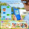 Video Walkie Talkies for Kids 2 Pack, Rechargeable Video Intercom Toys with Fun Chat Hub, Voice Changer & Sticker Effect Long Range 2 Way Radio for Indoor & Outdoor, Gift for Boys Girls Ages 3-12 view 3