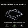 3mm Thick Acrylic Display Case for Building Blocks Model - Dustproof Storage Box Compatible with 11370 Creel Homet Building Set (Case Only, No Model Included) (Style 1) view 3