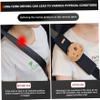 2Pcs Seatbelt Covers Cute Cartoon Capybara Car Seatbelt Covers for Kids Soft Baby Car Seat Strap Pads Shoulder Pad Neck Cushion Protector Seat Belt Cover Pad for Kids view 3