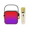 Mini Karaoke Machine for Kids and Adults, Portable Kids Karaoke Toy Machine with 2 Wireless Microphones and Bluetooth Speaker for Home Party Birthday Gifts (White-Single Microphone 1pcs)