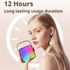 Mini Karaoke Machine for Kids and Adults, Portable Kids Karaoke Toy Machine with 2 Wireless Microphones and Bluetooth Speaker for Home Party Birthday Gifts (White-Single Microphone 1pcs) view 4