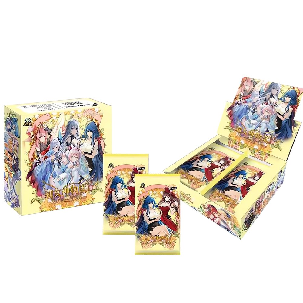 KUPAIDE Goddess Story 2YUAN Series, MuXia 1 Box, Waifu Girl Card TCG CCG Collection Anime Cards (NS2-16)