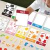 BEUNITONE 63Pcs Colour Sorting Felt Flannel Boards Stories Set & Calm Down Activity Board Indoor Activities Home Felt Board Kit for Friends DIY Crafts Interactive Gifts view 3