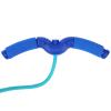 ChiweiJ Children Jumping Ball Hopping Ball, Fitness Exercise Bounce Space Toy, Non - Slip Foot Pedal with Pull Rope Handle, ABS PVC Material for Kids Age 4+, Includes Inflator and Inflatio (Blue) view 3