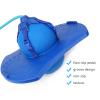 ChiweiJ Children Jumping Ball Hopping Ball, Fitness Exercise Bounce Space Toy, Non - Slip Foot Pedal with Pull Rope Handle, ABS PVC Material for Kids Age 4+, Includes Inflator and Inflatio (Blue) view 4