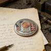 1793-2025 The Last Cent Commemorative Coin, The Last Penny Coin, The Final Cent Tribute Coin, Last Minted Commemorative Penny,Coins for Collectors, Uncirculated Pennies Challenge Coins (2PCS) view 3