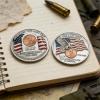 1793-2025 The Last Cent Commemorative Coin, The Last Penny Coin, The Final Cent Tribute Coin, Last Minted Commemorative Penny,Coins for Collectors, Uncirculated Pennies Challenge Coins (2PCS) view 4